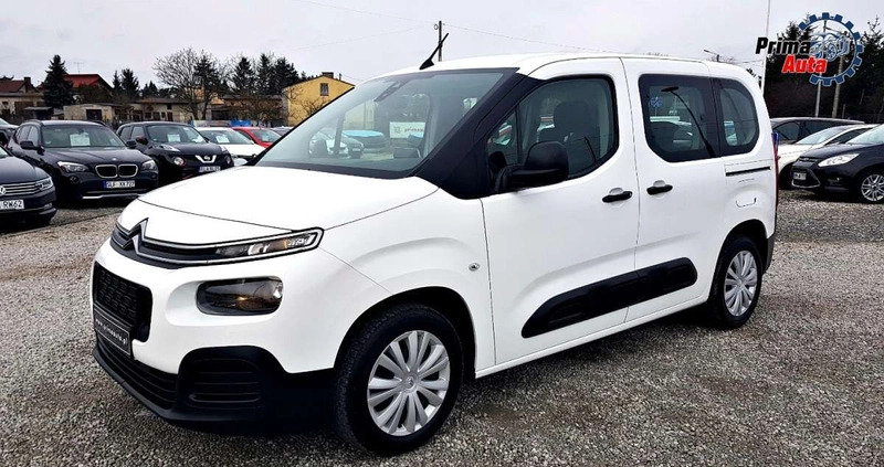 Citroen Berlingo cena 55900 przebieg: 174035, rok produkcji 2019 z Wleń małe 596